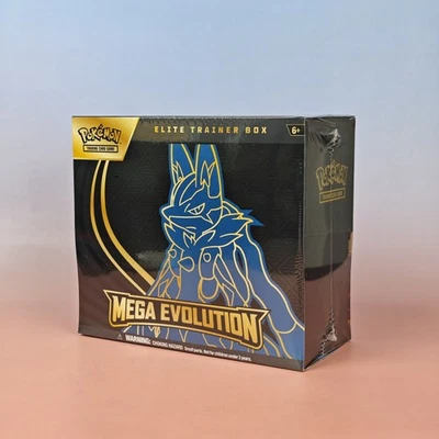 POKEMON MEGA EVOLUTION ELITE TRAINER BOX 2025 ENGLISH OVP SEALED - Bild 1 von 4