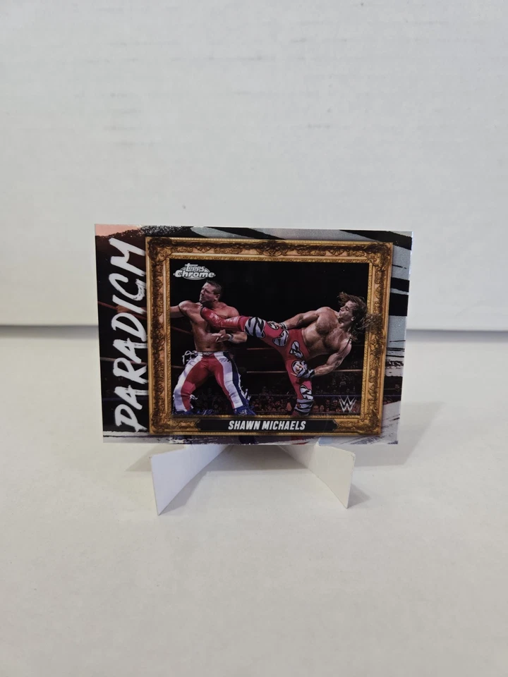 2025 Topps Chrome WWE Paradigm Shawn Michaels #PAR-SML - Image 1 of 1