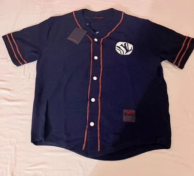 Louis Vuitton深蓝色针织衬衫,尺寸 XL — 第 1/4 张图片