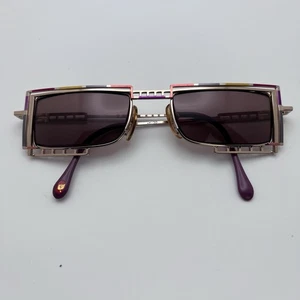 CASANOVA LC4 SQUARE SPECS ARCO IRIS COLOR DORADO Marcos Solo 135/32 Hecho en Italia - Imagen 1 de 8