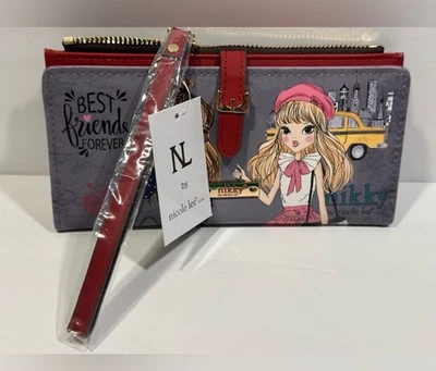 Cartera larga plegable Nikky by Nicole Lee Best Friends Foto 1 de 4