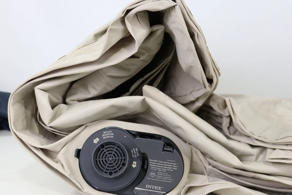 Cabecero Intex Dura-Beam Queen Airbed - Beige (Sin la Caja Original) Foto 1 de 4