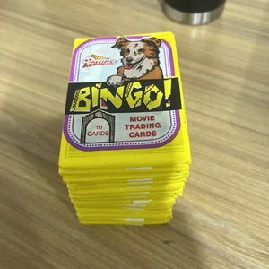 1991 BINGO THE DOG MOVIE SEALED TRADING CARD PACK VINTAGE CARDS 17x Packs - Picture 1 of 5