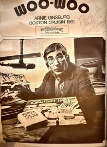 SIGNIERT - Arnie WOO WOO Ginsburg Cruising the 60s signed & personalisiert Poster - Bild 1 von 3