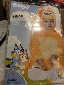 Spirit Halloween Bluey Show Bingo Costume Unisex Infant Size 6-12 Months - Picture 1 of 16