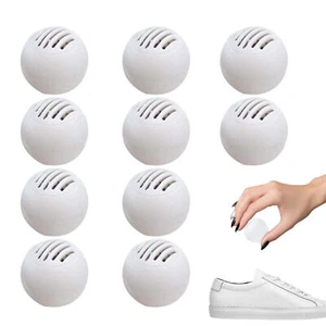 10 Pcs Shoe Balls Deodorizer Sneaker Balls Shoe Deodorant for Sneaker Home - Picture 1 of 12