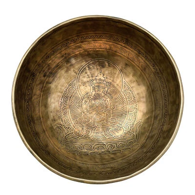 Bol chantant tibétain Vajradhara et Mantra Om Mani Padmé Hum - Photo 1/4