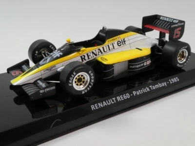 Ixo Die Cast F1 Renault RE60 #15 Patrick Tambay 1985 1/24 LAF1714 - Immagine 1 di 2