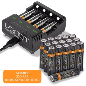 Venom Intelligente Ladestation plus 20 x AAA 500mAh Akkus - Bild 1 von 9