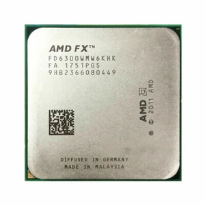 AMD FX-6300 CPU Six Core 3.5 GHz FD6300WMW6KHK Socket AM3+ Processor - Picture 1 of 1