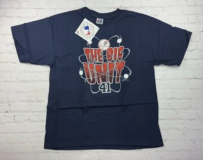 NEW/Old Stock MLB New York Yankees "The Big Unit" Randy Johnson T-Shirt XL #41 - Image 1 of 4