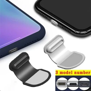 Silikon Ladestrafen-Staubs chutz stecker Staub dichte Abdeckung USB/iphone - Zdjęcie 1 z 7