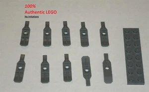 LEGO NUEVO Esquí Gris Piedra Oscura (10x) 6245288 Ladrillo 6120 - Imagen 1 de 1