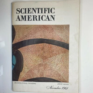 Scientific American November 1961 Architectural Vaulting Two Mile Accelerator - Picture 1 of 8