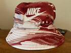 Adult Nike Oklahoma Sooners Reversible Bucket Hat Size M/L Crimson Spring Break
