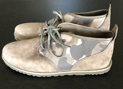 UGG Men's boot Maksim Camo Chukka Brindle Size 13 Shoes Foto 1 de 4