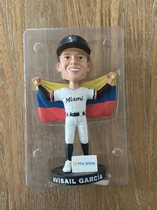 Bobblehead bandera de Venezuela Avisail Garcia SGA Miami Marlins - Imagen 1 de 2