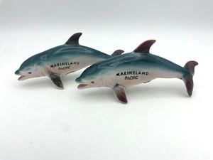 Vintage Marineland Pacific Delphin Salz und Pfefferstreuer, Japan, Schweinswal - Bild 1 von 7