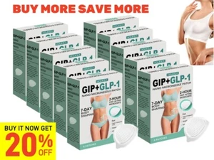 Parche de microagujas nano 1-10X - parche GIP-GLP-1 - parche de microagujas adelgazante unisex - Imagen 1 de 27