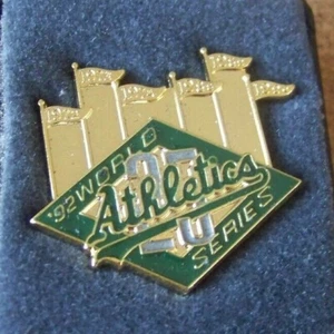 1992 Oakland Athletics A's World Series pin phantom lapel c37510 - Picture 1 of 9