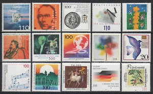 LOT#368i – GERMANY 1988-2001 COLLECTION of COMMEMORATIVE STAMPS MNH - Picture 1 of 1
