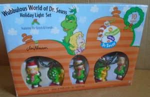 Grinch and Mary Lou Christmas Light Strand by Jim Henson Company Rare!! - Picture 1 of 19