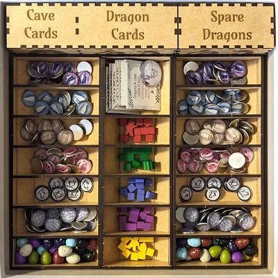 Wyrmspan Board Game Box Insert Organiser Unofficial Storage Solution - Image 1 of 4