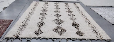 Alfombra de hilo roto Marfil/Marrón 9' X 12', precio reducido 1172729988 KNY115A-9 Foto 1 de 4