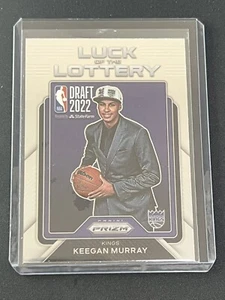 2022-23 Panini Prizm KEEGAN MURRAY Luck of the Lottery RC #9 Sacramento Kings - Picture 1 of 2