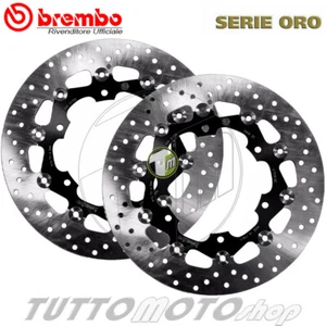 Coppia dischi freno YAMAHA TDM 900 2002-2014 / KIT Brembo ANTERIORI - TDM900 - Foto 1 di 6