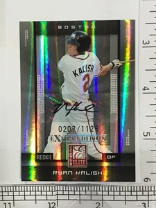 Ryan Kalish 2008 Donruss Elite novato automático #158 serie #d Red Sox - Imagen 1 de 3