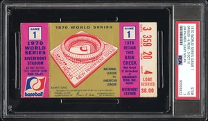 1970 MLB World Series Game 1 Ticket, Baltimore Orioles Reds Jackson 5, PSA 3 New - Picture 1 of 4