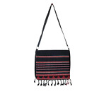 HAND STITCHED AND EMBROIDRED HUNZA DESIGN TRIBAL MESSENGER STYLE LAP TOP BAG
