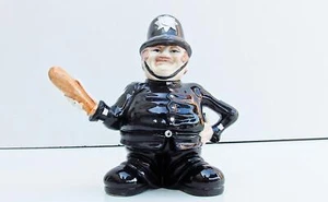 Englische Teekanne,Kaffeekanne,Englische Polizei,Bobby Policeman,signi.,TobyJug - Picture 1 of 12