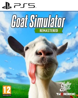 Goat Simulator: Remastered - PlayStation 5 (Sony Playstation 5) (UK IMPORT) Foto 1 de 4