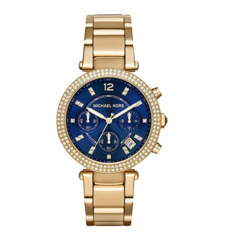 Orologio donna Michael Kors parker quadrante blu navy MK6262