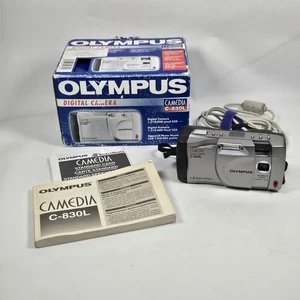 Olympus Camedia C-830L Digital Camera Boxed Tested Working - Picture 1 of 9