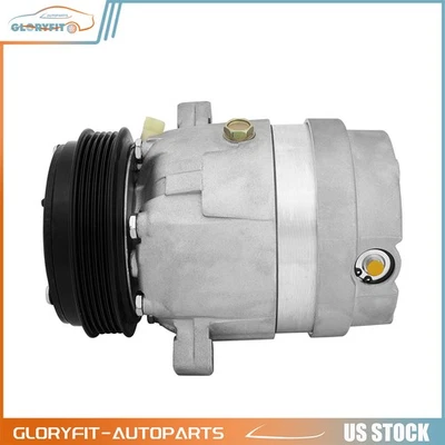 1X Compresor de aire acondicionado Buick Skylark Oldsmobile Achieva 1994-1995 2,3 L con embrague Foto 1 de 4