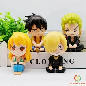 9,5 cm ONE PIECE Anime Figur Look Up Luffy/Zoro Actionfigur Q Version - Bild 1 von 30