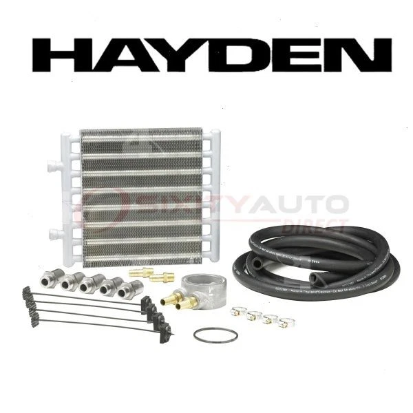 Hayden Engine Oil Cooler for 1970-1973 Jeep J-4700 - Belts Cooling Radiators oi Foto 1 de 4