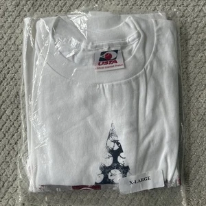 Vintage 2003 Official US Open Tennis T-Shirt Men’s XL Flag Print Andy Roddick - Picture 1 of 4