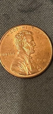 1998 P Wide Am Lincoln Memorial Penny Error BH - Image 1 of 2