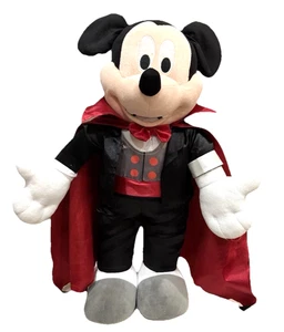 Disney Mickey Mouse Vampiro 24" Peluche de pie Porche Greeter - Decoración de Halloween - Imagen 1 de 10