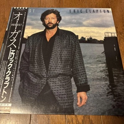 Eric Clapton/August, Japan Issue, with Obi, Vinyl VG+ - Image 1 of 4