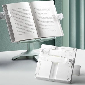 Extendable Reading Bookshelf Adjustable Angle Book Holder Recipes - Picture 1 of 15