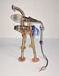 STEAMPUNK Hund Monster / Steampunk art. - Picture 1 of 4