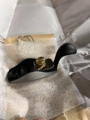 Plano bloque cola ardilla suela convexa Lie Nielsen 100 1/2 sin usar Foto 1 de 4