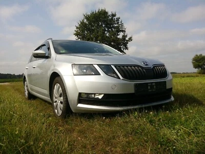 SKODA OCTAVIA KOMBI 5E3 Silber BJ 2017 GEPFLEGT 1.6TDI 116PS - Bild 1 von 4