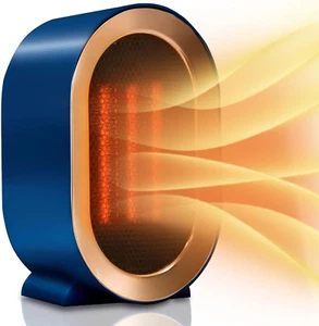 Electric Space Heater for Indoor Use Small Portable Heaters  Office Patio Garage - Picture 1 of 12