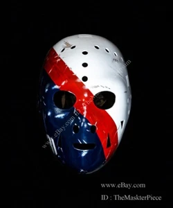 Maska do hokeja na lodzie bramkarz kask do noszenia dom decor Ed Staniowski G122 - Zdjęcie 1 z 6